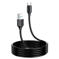  USB kabelis Joyroom S-UC027A9 USB to Type-C 3A 2.0m black 